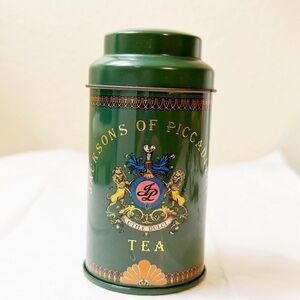 Vintage English Tea Tin Jacksons of Piccadilly